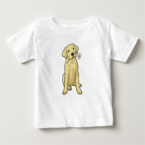 Labrador Daisy Baby T_Shirt