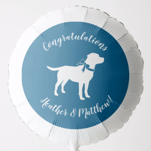 Labrador Dog Baby Shower Blue Boy Lab Balloon