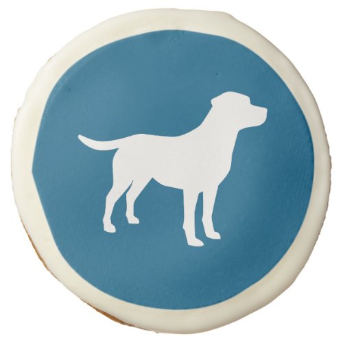 Labrador Dog Baby Shower Blue Boy Lab Sugar Cookie