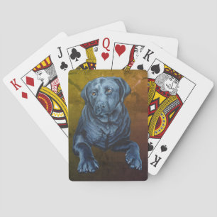 Labrador Dog Cards Hunting Dog Art Playing Cards