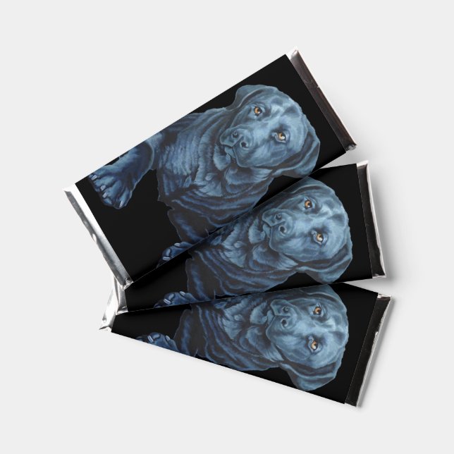 Labrador Dog Chocolate Personalized Hershey Bar Fa (Front)