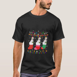 Labrador Dog Christmas Socks Ugly Christmas Sweate T-Shirt