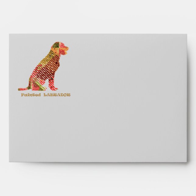 LABRADOR Dog : Elegant Majestic Animal Envelope (Front)