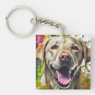Labrador Dog Keychain