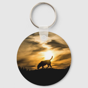 Labrador Dog Keyring