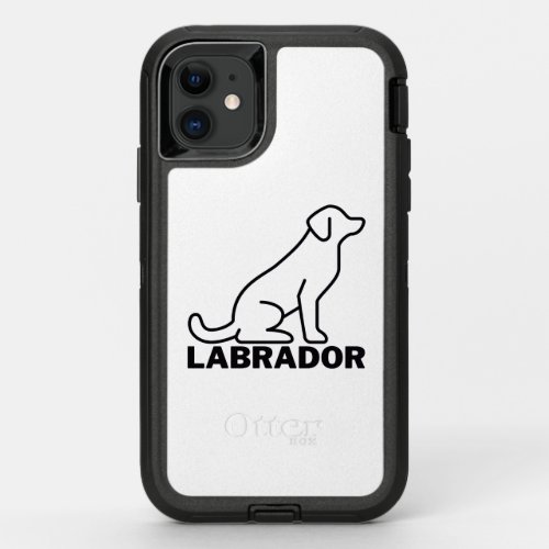 Labrador Dog Labrador Retriever Red Lab         OtterBox Defender iPhone 11 Case