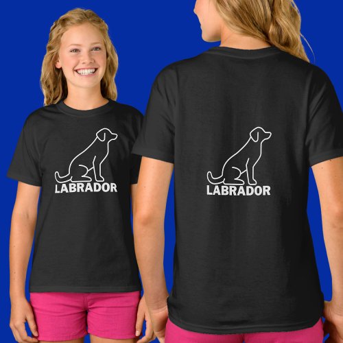 Labrador Dog Labrador Retriever Red Lab      T_Shirt