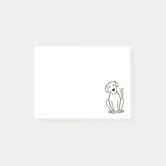 Labrador Dog Notes (Front)