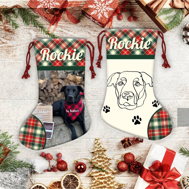 Labrador Dog Personalized Christmas  Small Christmas Stocking (Creator Uploaded)