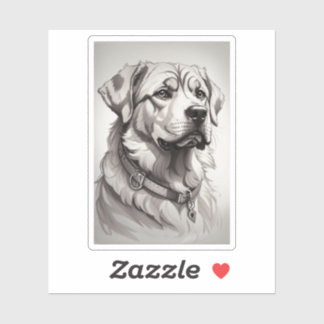 Labrador Dog Sticker