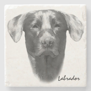 Labrador Dog stylish Stone Coaster