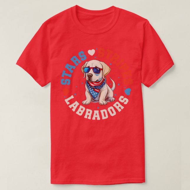Labrador Dog T-Shirt (Design Front)