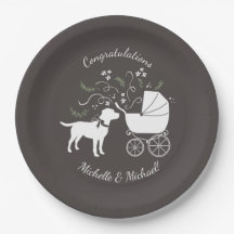 Labrador Dog Theme Baby Shower Gender Neutral
