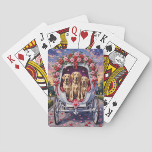 Labrador Dog Valentine's Day  Poker Cards