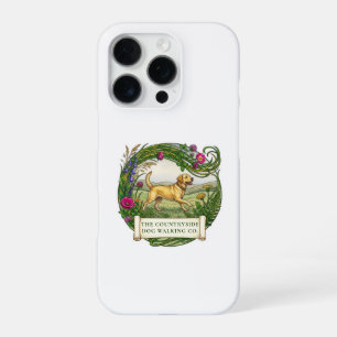 Labrador Dog Walker Custom iPhone Case