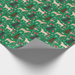 Labrador Dogs Christmas Wrapping Paper