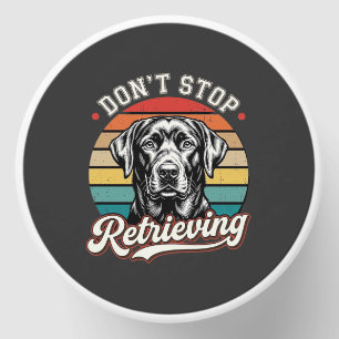 Labrador Don't Stop Retrieving Retro Dog Mini Candle Favors