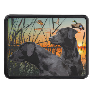 Labrador Duck Hunting Trailer Hitch Cover