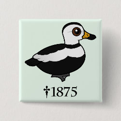 Labrador Duck (RIP) Square Button