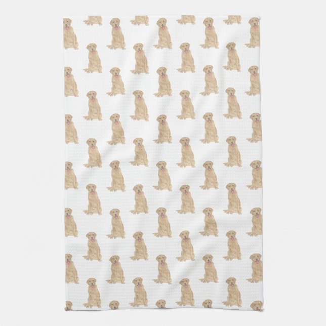Labrador (Dudley) Kitchen Towel (Vertical)