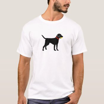 Labrador Fetch Ball Play T-shirt by ginjavv at Zazzle