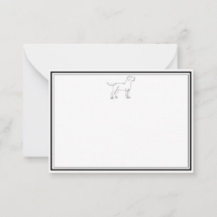 Labrador Flat Note Cards