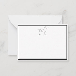Labrador Flat Note Cards