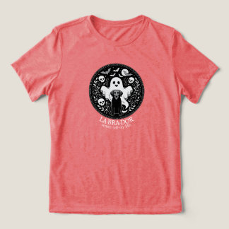 Labrador Ghost Puppy Tri-Blend Shirt