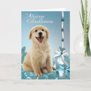 Labrador Golden Retriever Christmas Cards
