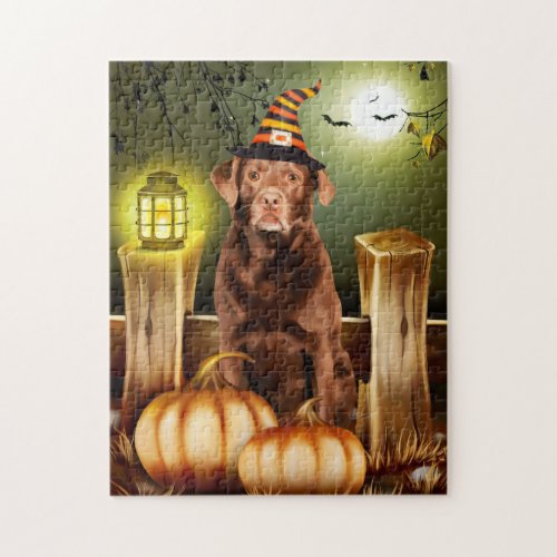 Labrador Halloween Jigsaw Puzzle