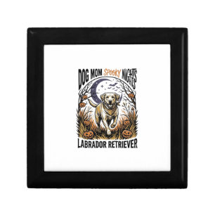 Labrador Halloween Shirt Vintage Dog Mom Graphic_1 Gift Box