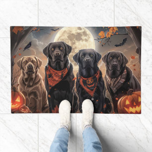 Labrador Halloween Spooky Doormat