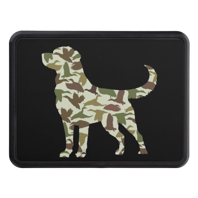 Labrador Hitch Cover, Duck Trailer Hitch Cover (Front)