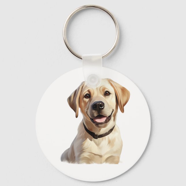 Labrador Keychain (Front)