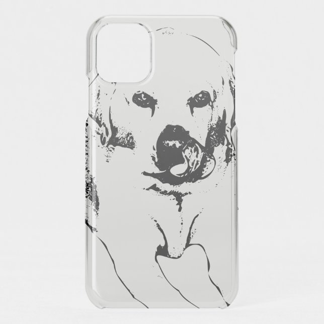 Labrador lick minimal case (Back)