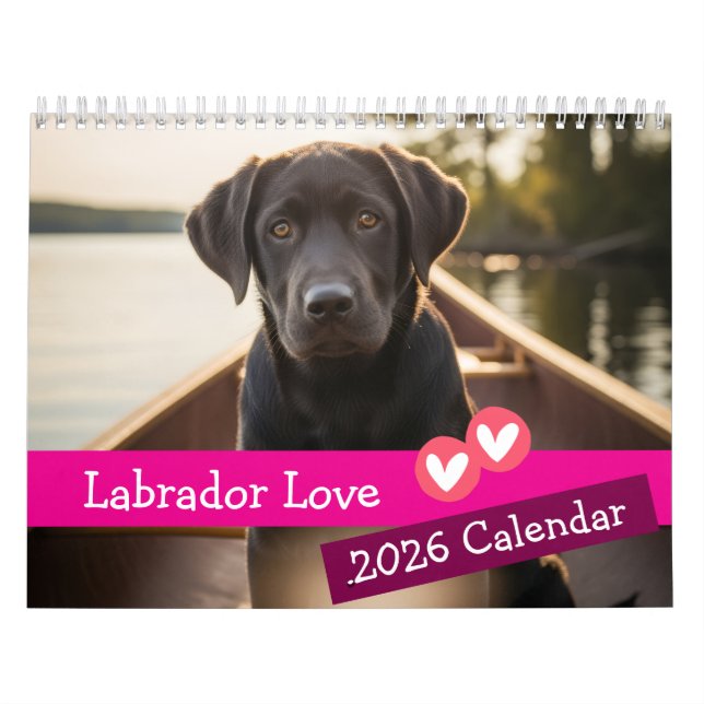 Labrador Love Calendar (Cover)