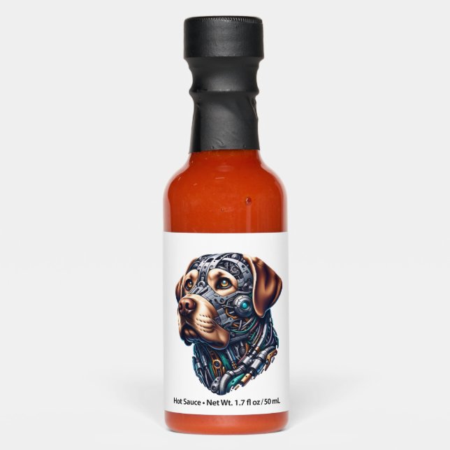 Labrador Lover Android Inspired Art Hot Sauces (Front)