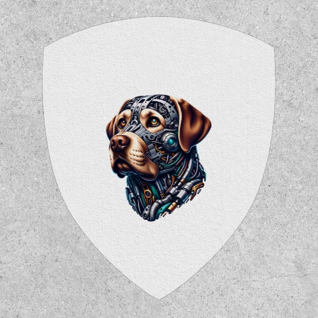 Labrador Lover Android Inspired Art Patch (Front)