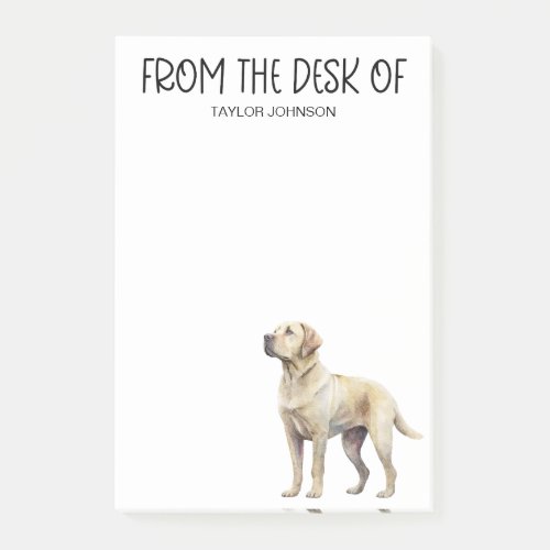 Labrador Lover Post_it Notes