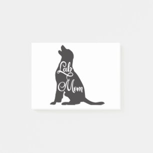 Labrador Mama Funny Dog Mom - Lab dog Post-it Notes