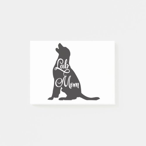 Labrador Mama Funny Dog Mom _ Lab dog Post_it Notes