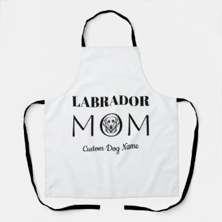 Labrador MOM Birthday Gift For Mom, Dog Mom Apron