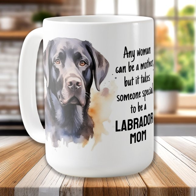 Labrador Mom - Black Lab Dog Lover - Mothers Day Coffee Mug (Creator Uploaded)