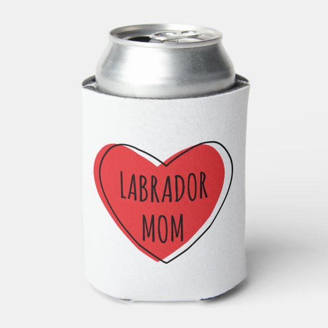 Labrador Mom Can Cooler (Can Front)
