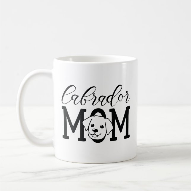 Labrador Mom Coffee Mug (Left)