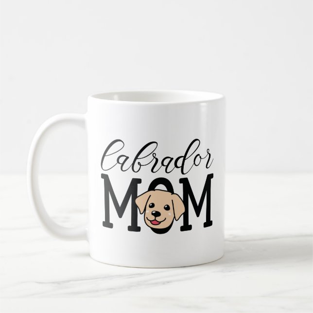 Labrador Mom Coffee Mug (Left)