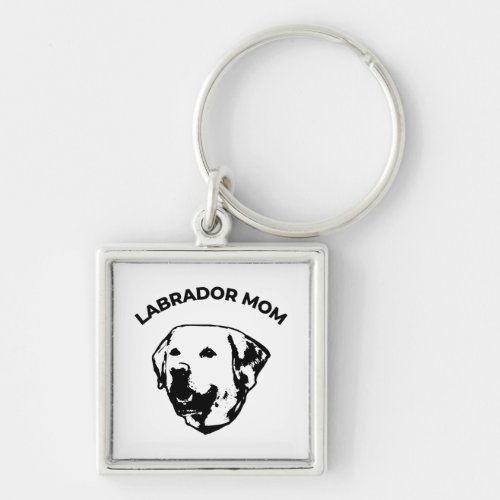 Labrador Mom Keychain