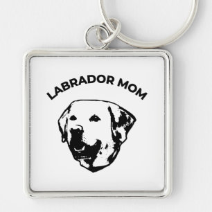 Labrador Mom Keychain