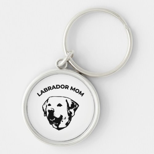 Labrador Mom Keychain