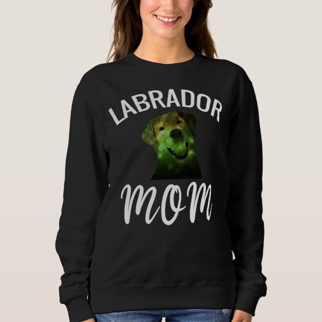 Labrador Mom Lab Mom Sweatshirt (Front)